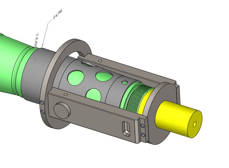 Boeing brake-sleeve removal tool