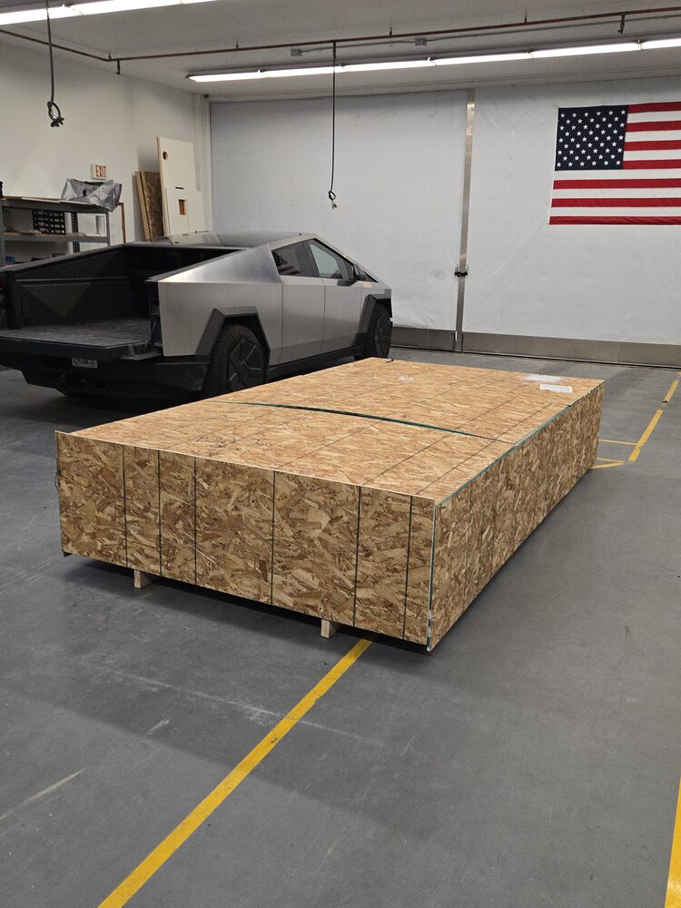 Custom shipping crate