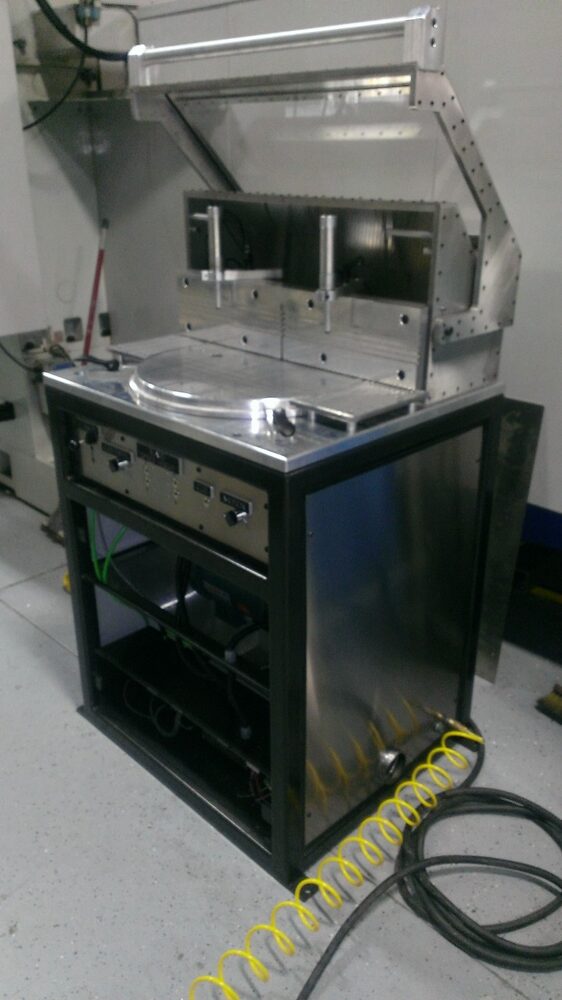 Aluminum up-feed saw