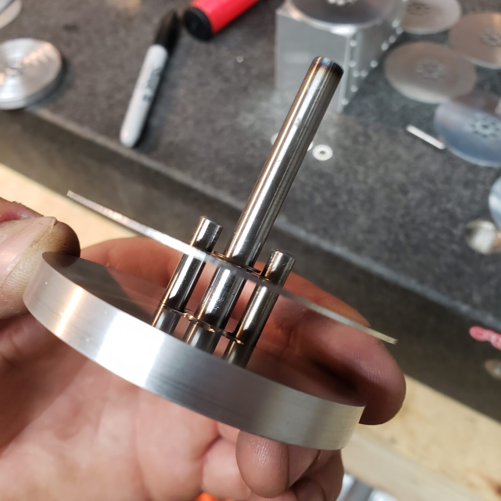 A machined component