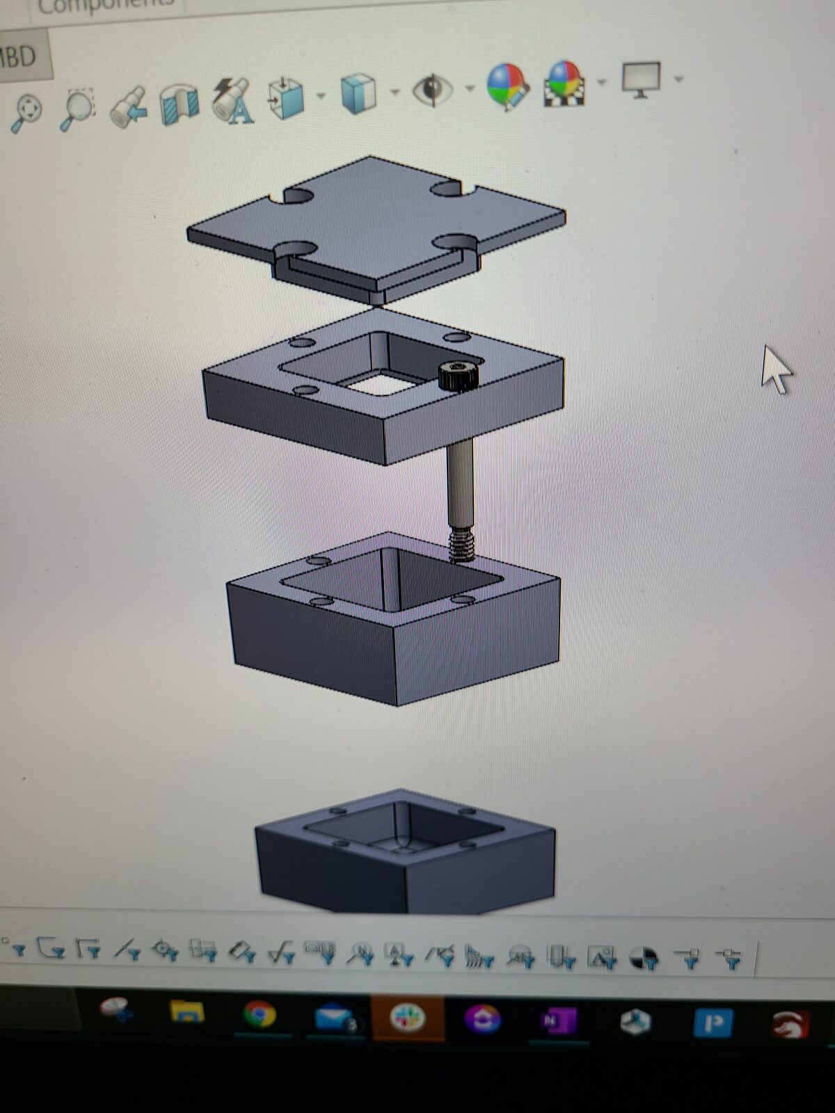 Tooling on the bench