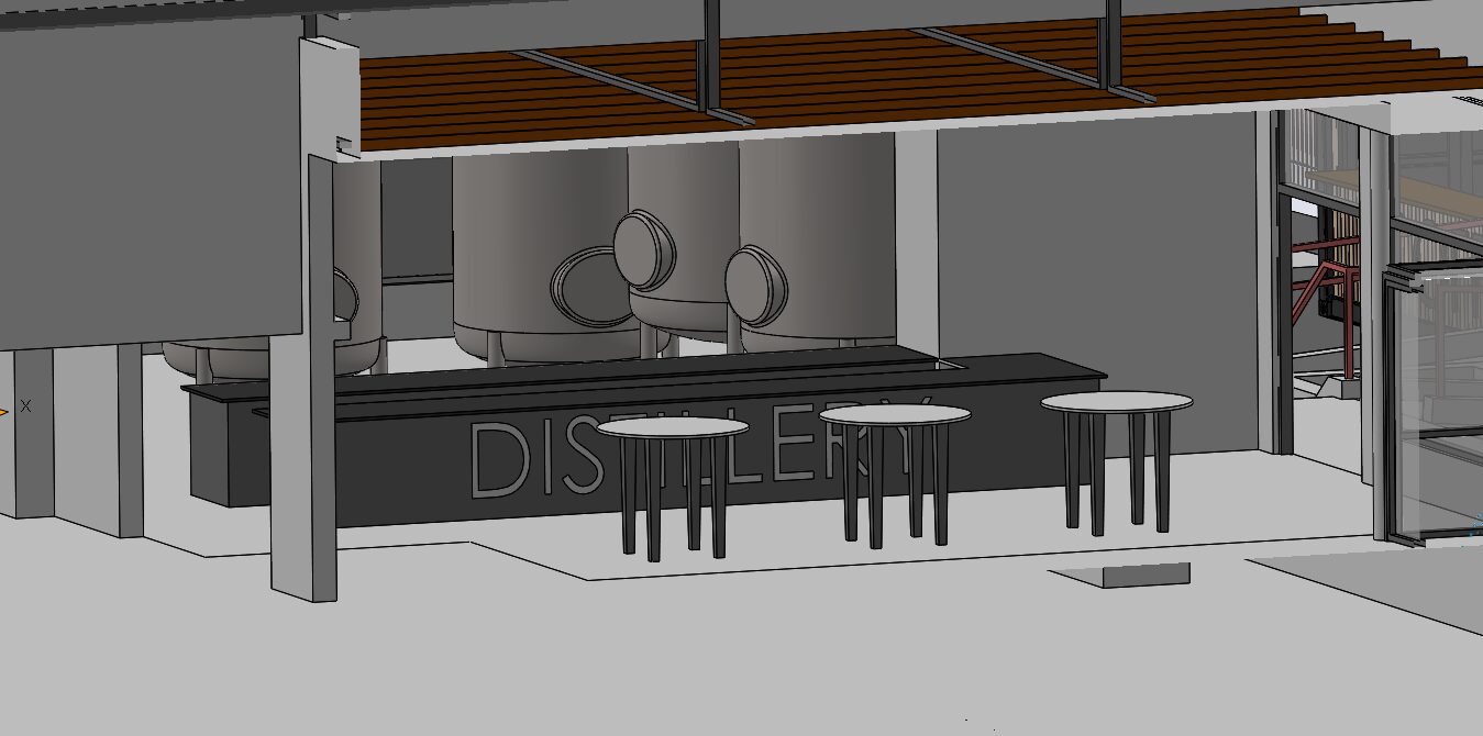 A vendor stall