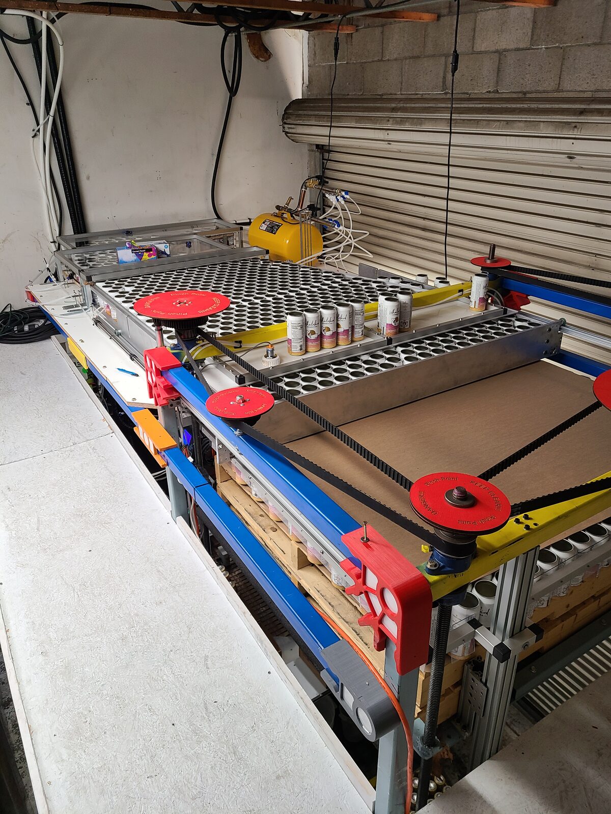 The zig-zag conveyor