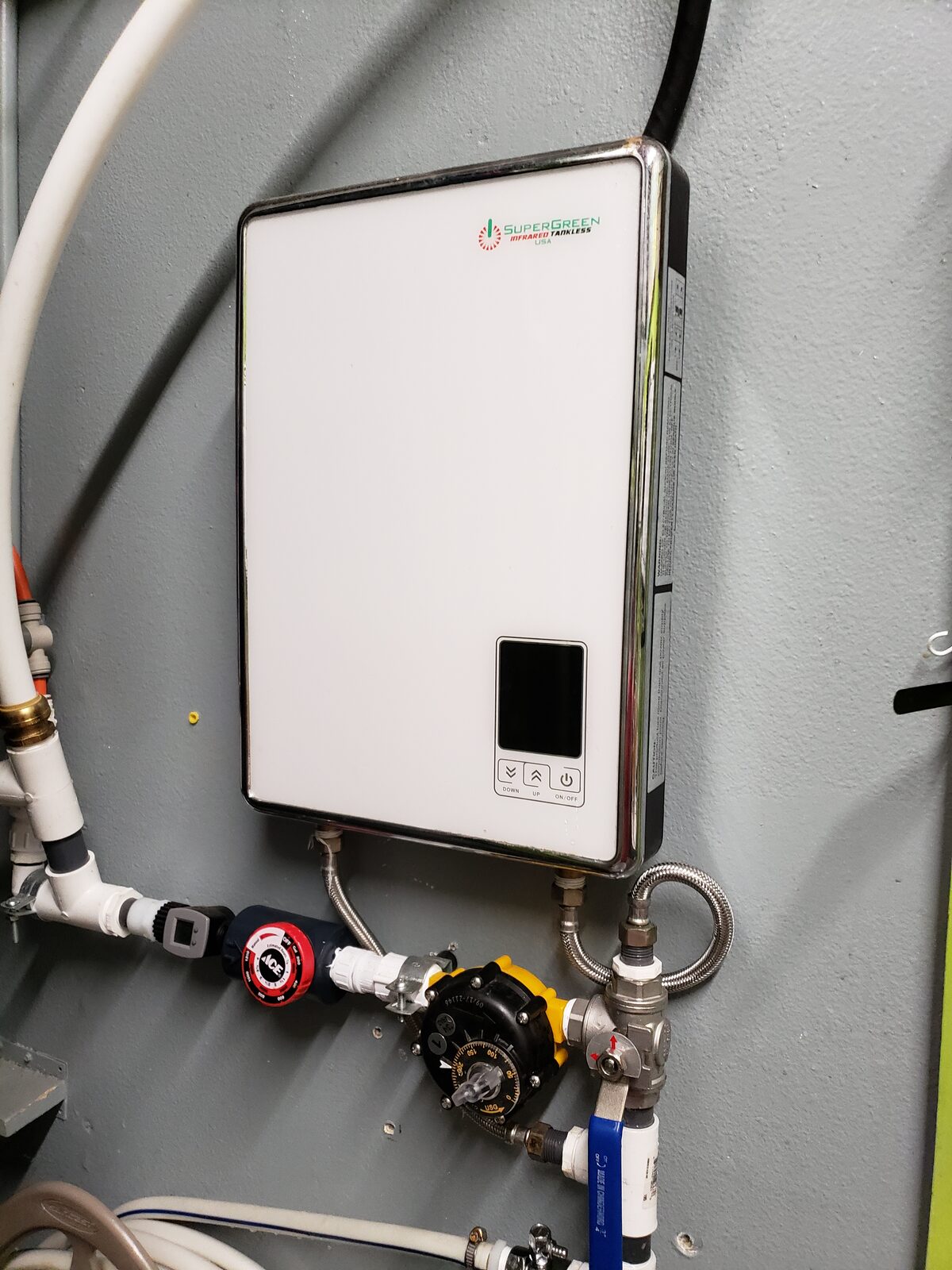 On-demand water heating