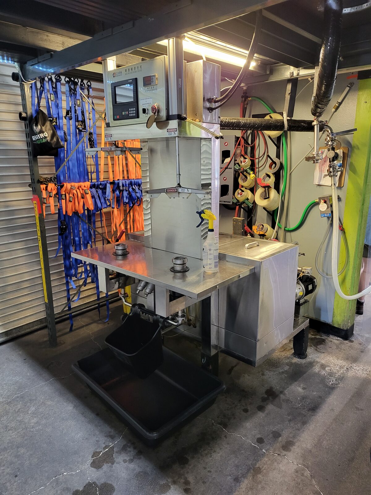 The keg washer