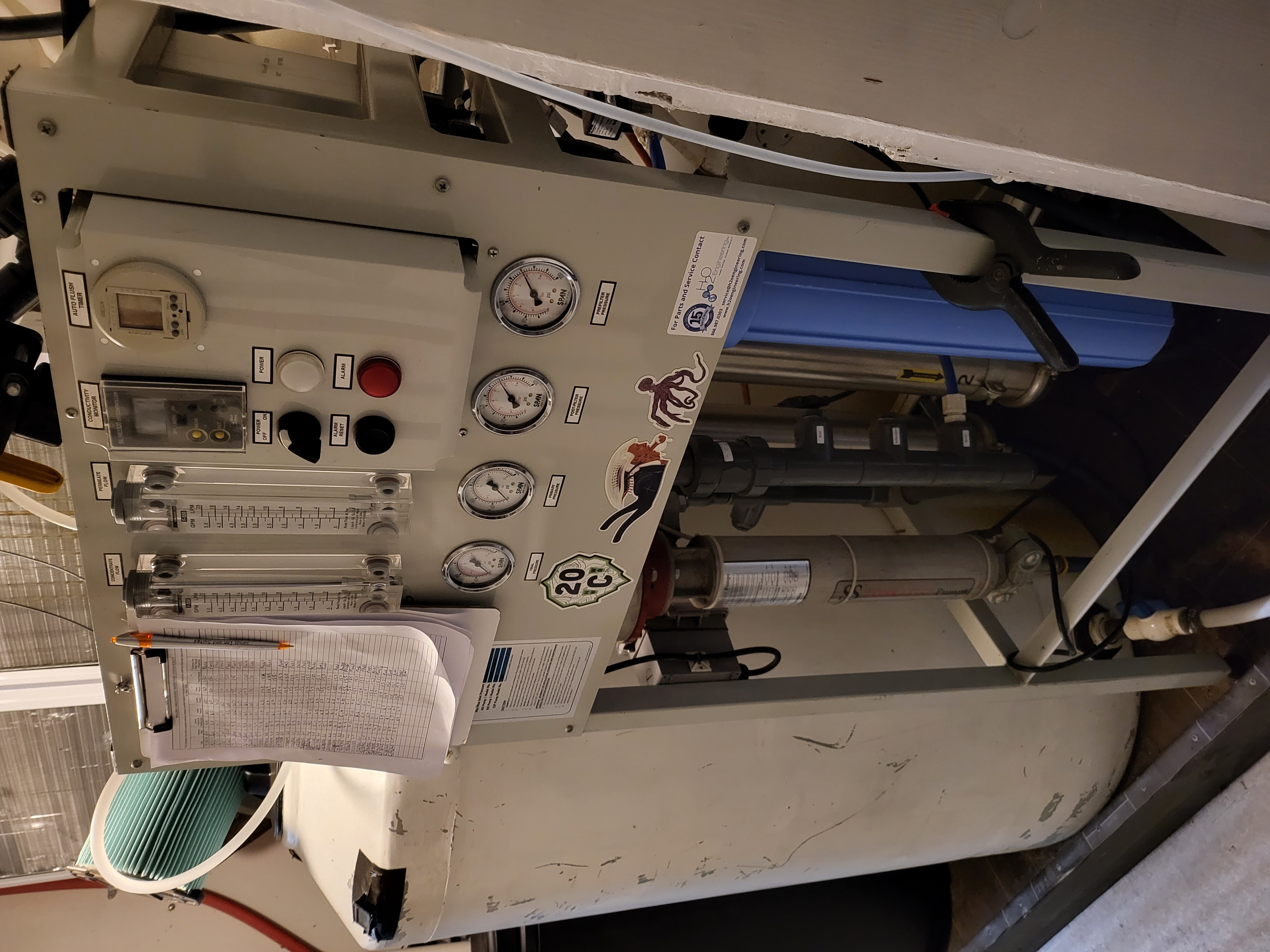 Industrial equipment specing and installation work