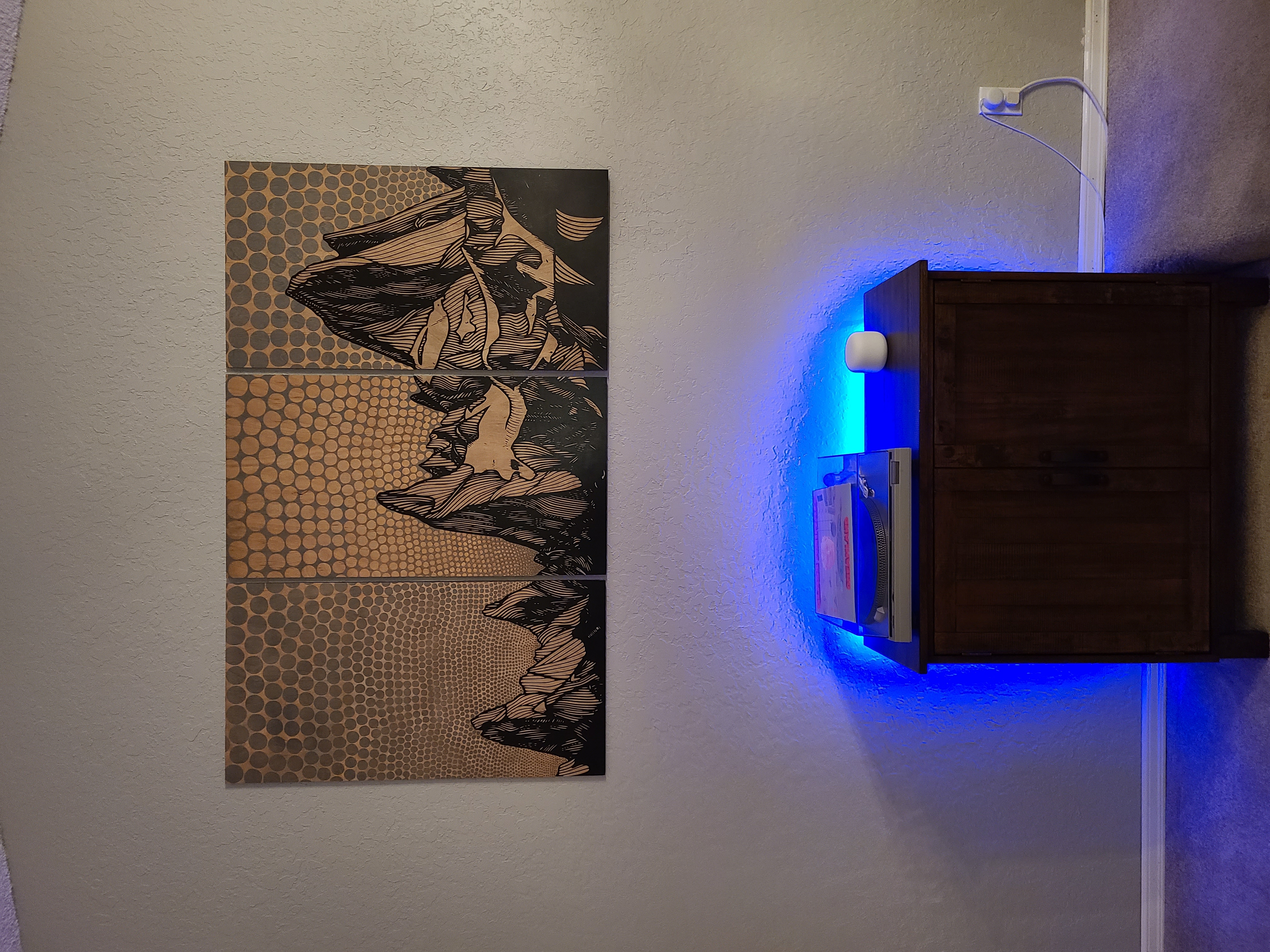 Laser art and signage work