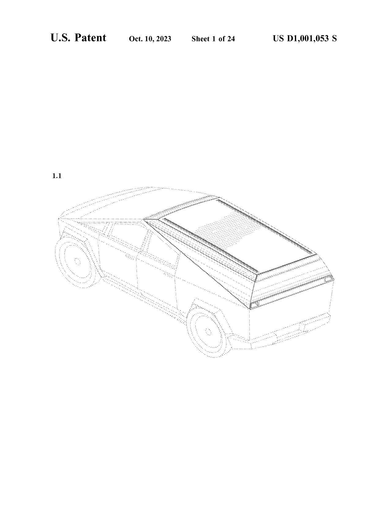 Patent filing document page